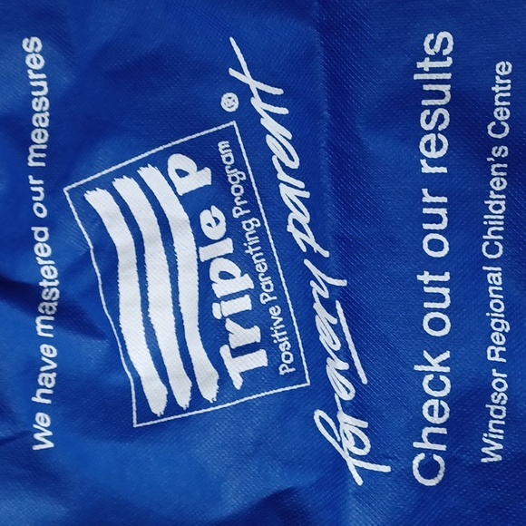 $4 Add-on Blue Drawstring Bag - Picture 3 of 5